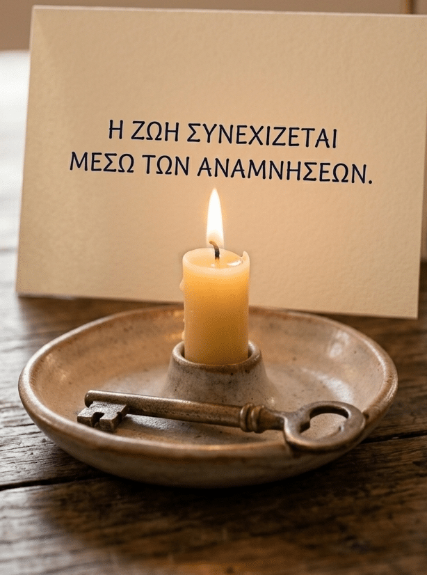 κερι η ζωη συνεχίζεται μεσω τοων αναμησεων